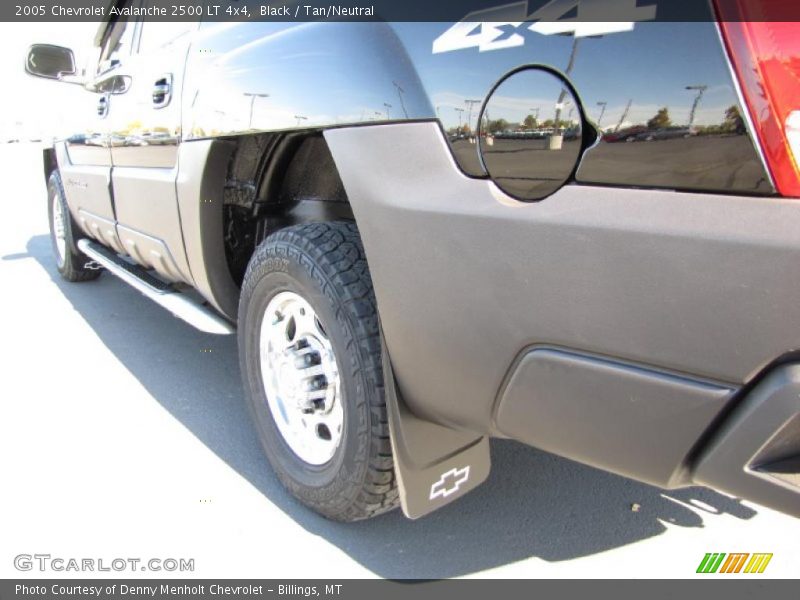 Black / Tan/Neutral 2005 Chevrolet Avalanche 2500 LT 4x4