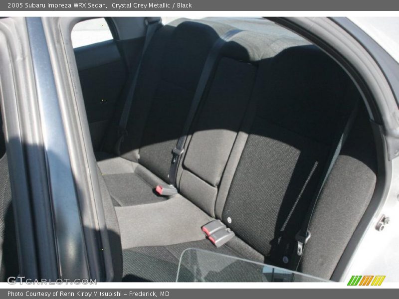 Crystal Grey Metallic / Black 2005 Subaru Impreza WRX Sedan