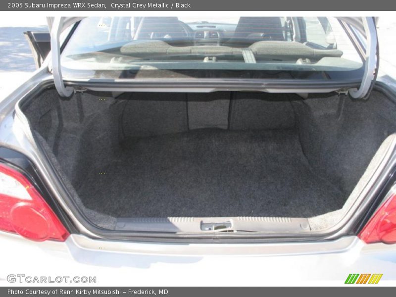 Crystal Grey Metallic / Black 2005 Subaru Impreza WRX Sedan