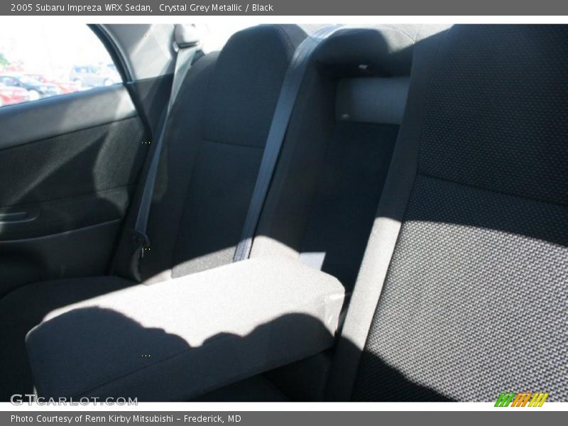 Crystal Grey Metallic / Black 2005 Subaru Impreza WRX Sedan