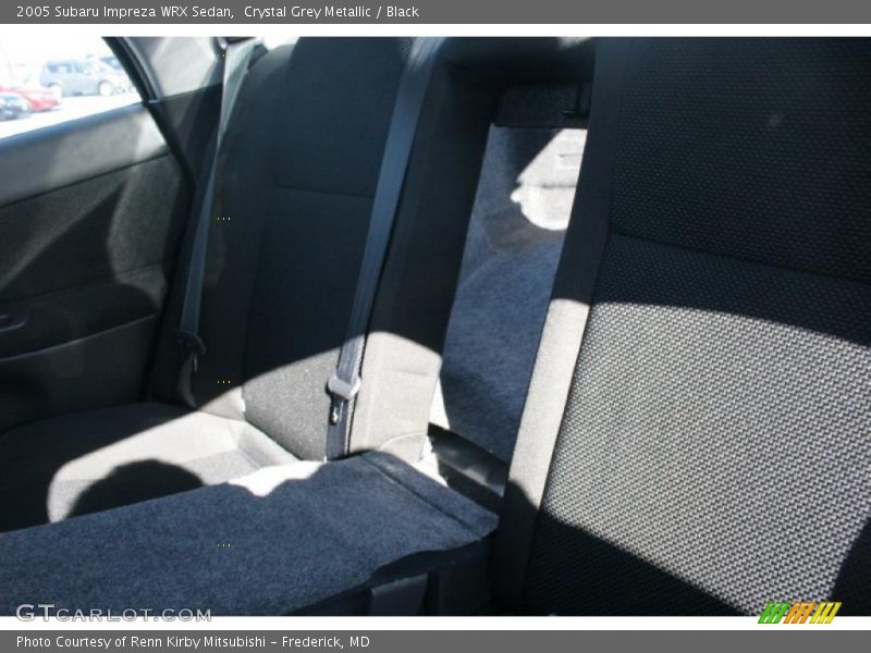 Crystal Grey Metallic / Black 2005 Subaru Impreza WRX Sedan
