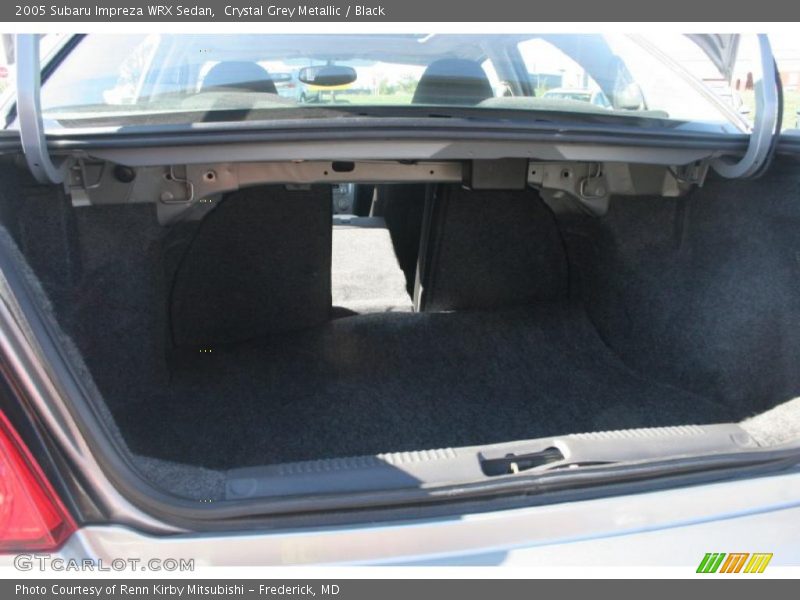 Crystal Grey Metallic / Black 2005 Subaru Impreza WRX Sedan
