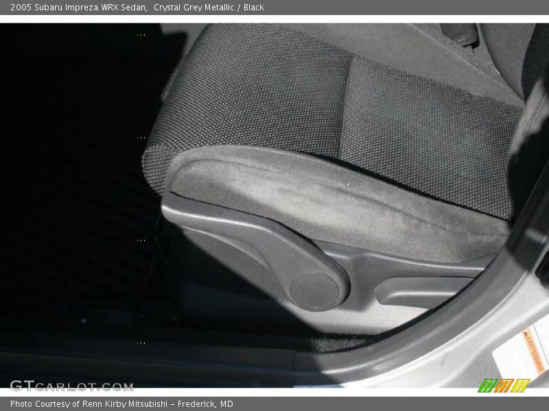 Crystal Grey Metallic / Black 2005 Subaru Impreza WRX Sedan