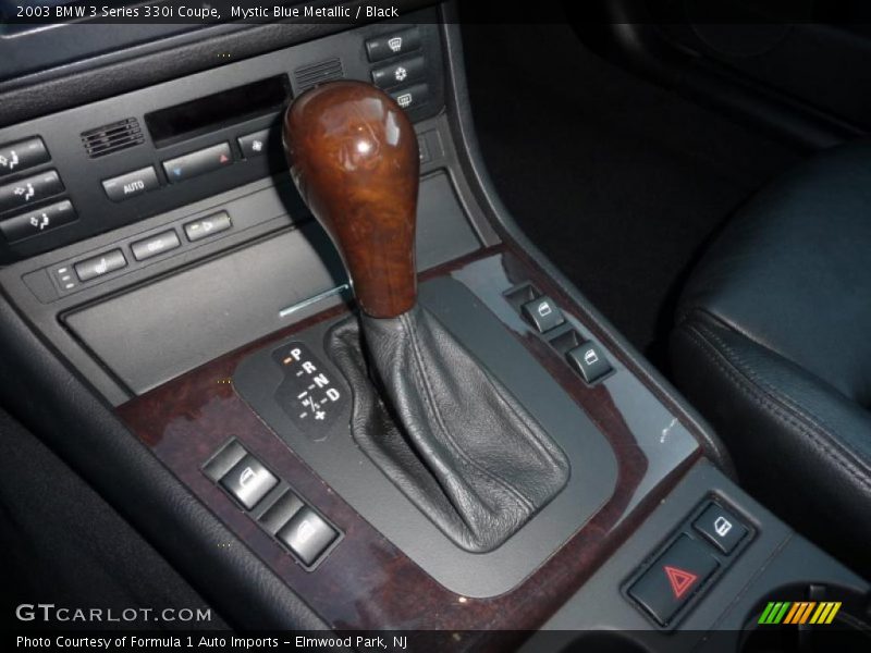 Mystic Blue Metallic / Black 2003 BMW 3 Series 330i Coupe