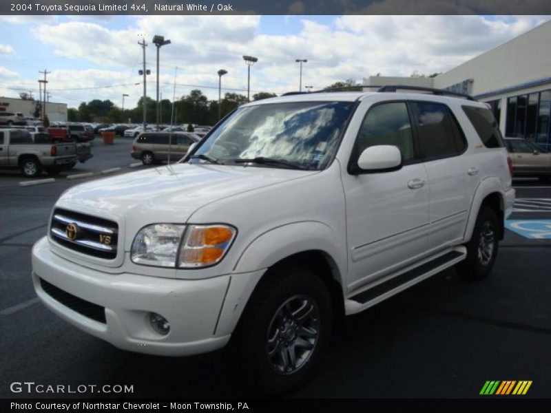 Natural White / Oak 2004 Toyota Sequoia Limited 4x4