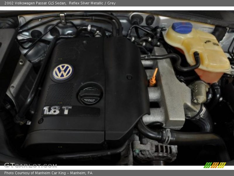 Reflex Silver Metallic / Grey 2002 Volkswagen Passat GLS Sedan
