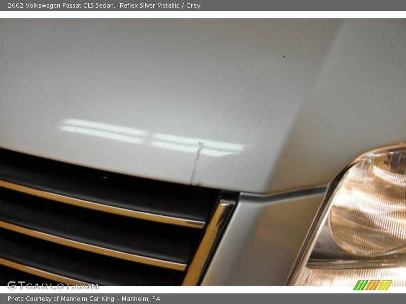 Reflex Silver Metallic / Grey 2002 Volkswagen Passat GLS Sedan