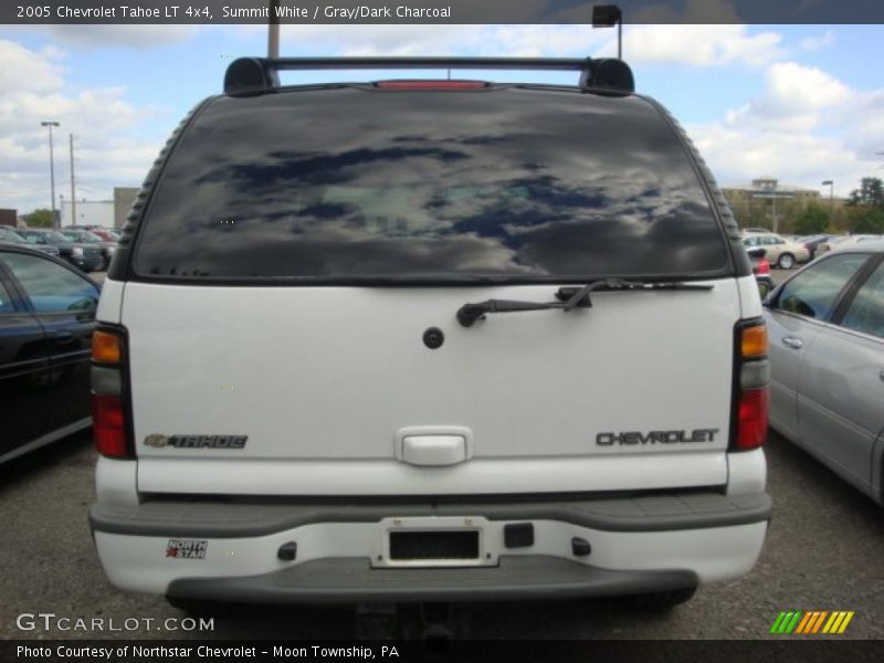 Summit White / Gray/Dark Charcoal 2005 Chevrolet Tahoe LT 4x4