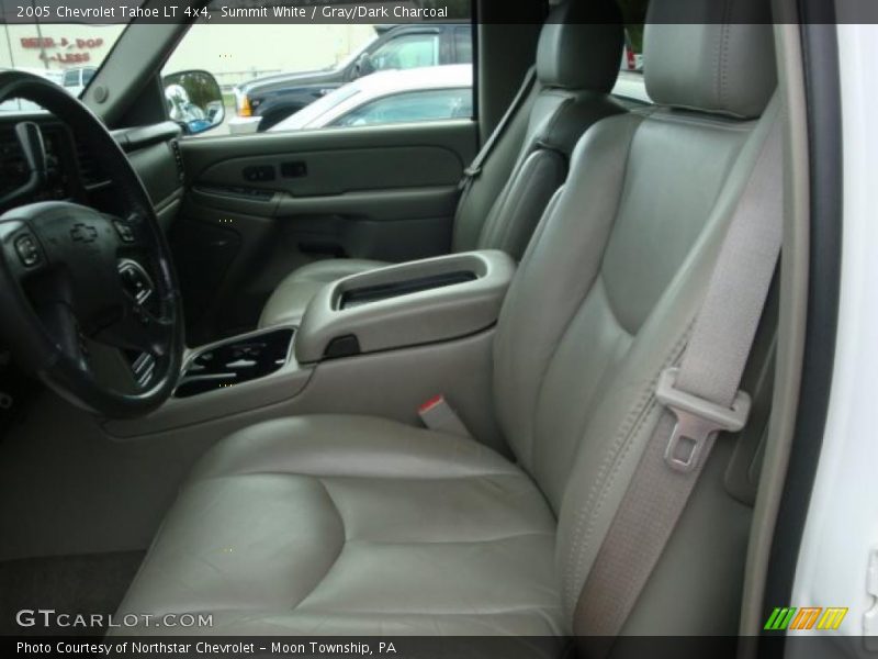 Summit White / Gray/Dark Charcoal 2005 Chevrolet Tahoe LT 4x4
