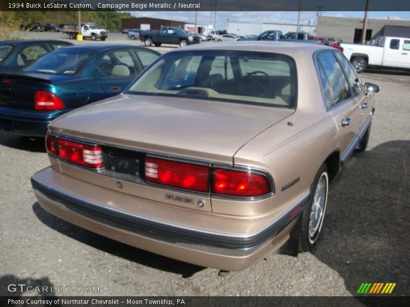 Campagne Beige Metallic / Neutral 1994 Buick LeSabre Custom