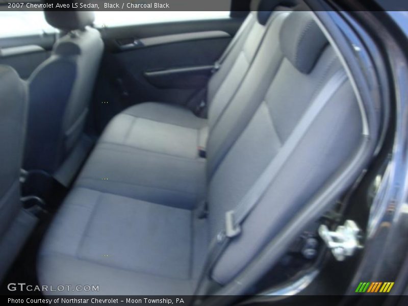 Black / Charcoal Black 2007 Chevrolet Aveo LS Sedan