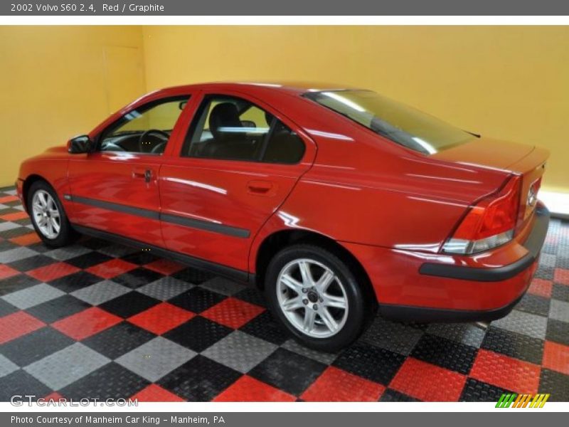 Red / Graphite 2002 Volvo S60 2.4