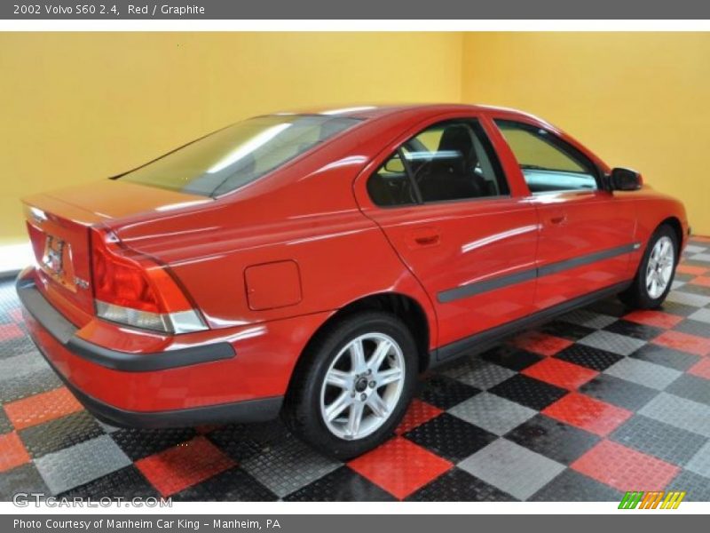 Red / Graphite 2002 Volvo S60 2.4