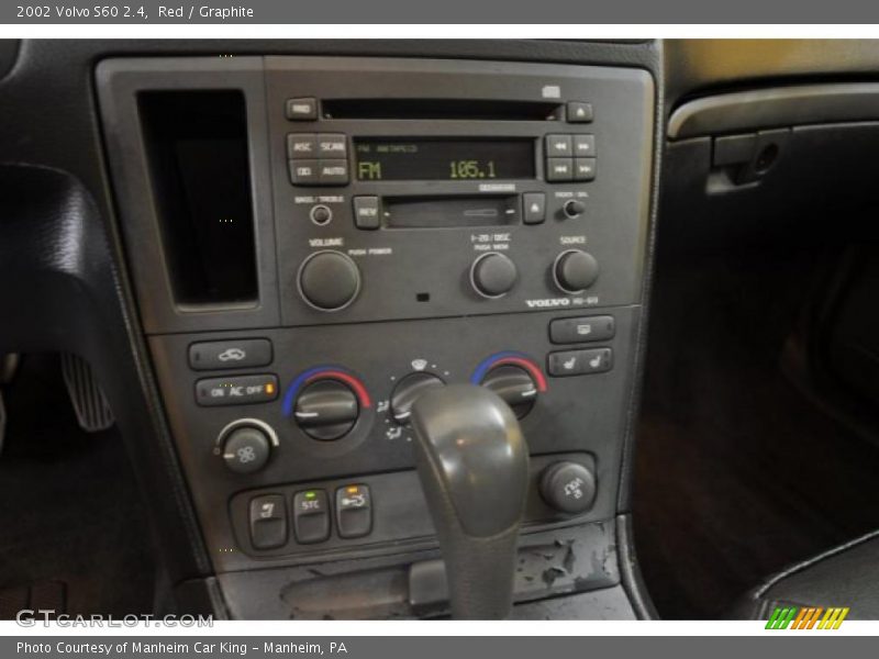 Red / Graphite 2002 Volvo S60 2.4