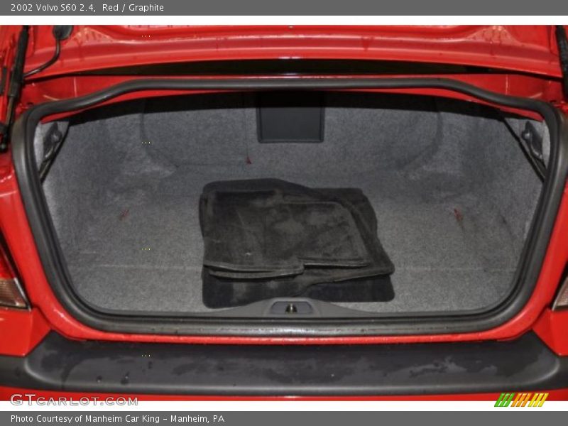 Red / Graphite 2002 Volvo S60 2.4