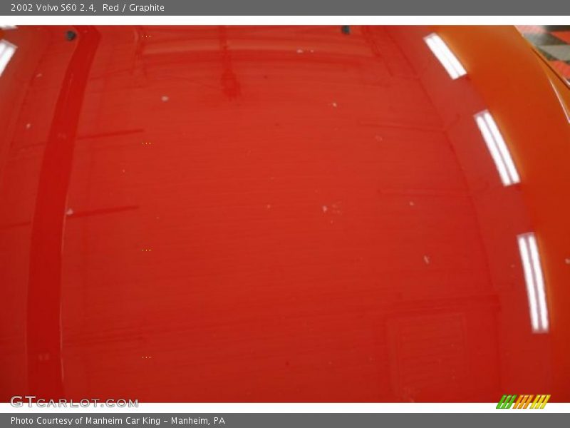 Red / Graphite 2002 Volvo S60 2.4