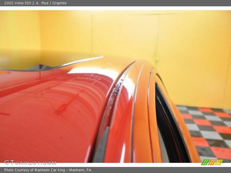 Red / Graphite 2002 Volvo S60 2.4