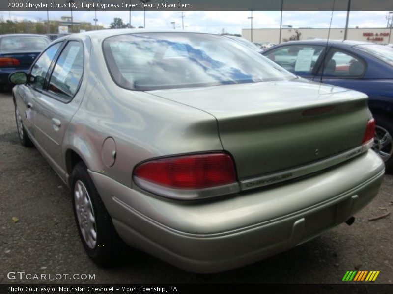 Light Cypress Green Pearl / Silver Fern 2000 Chrysler Cirrus LX