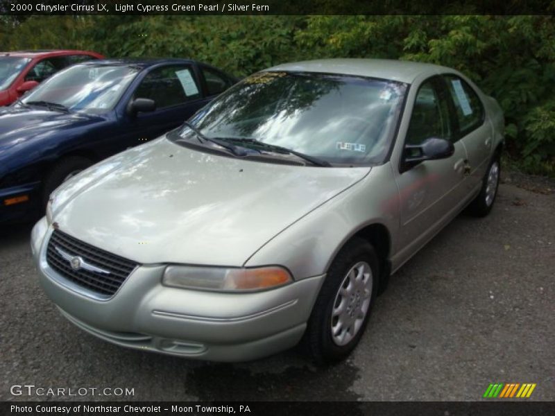 Light Cypress Green Pearl / Silver Fern 2000 Chrysler Cirrus LX