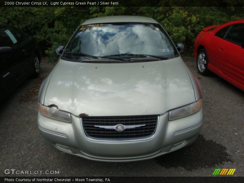 Light Cypress Green Pearl / Silver Fern 2000 Chrysler Cirrus LX