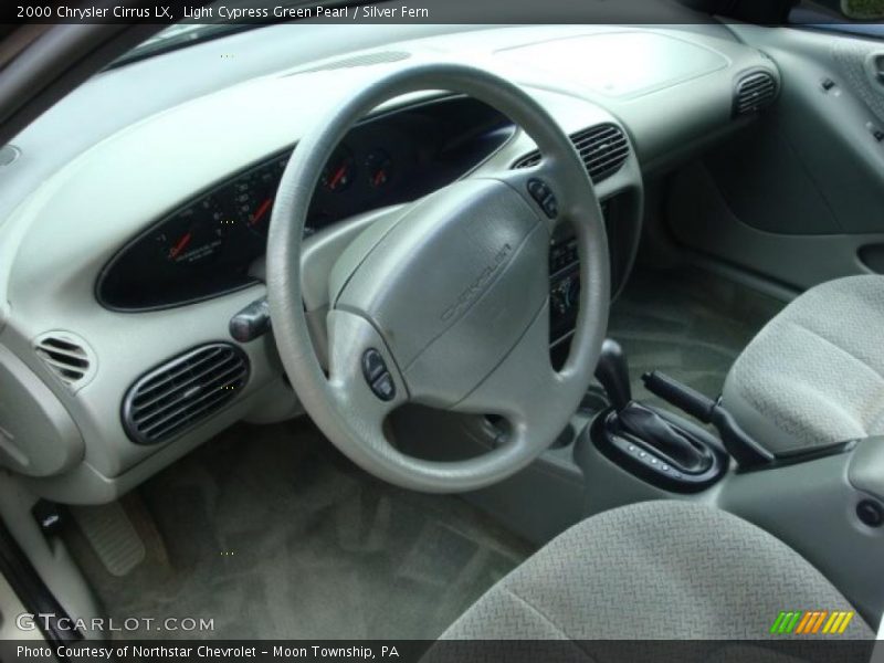 Light Cypress Green Pearl / Silver Fern 2000 Chrysler Cirrus LX