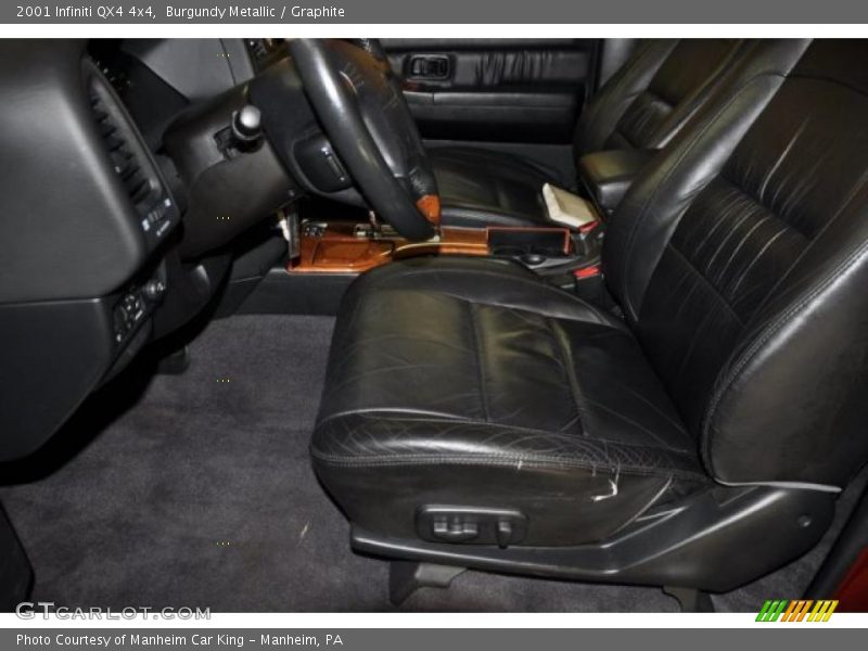 Burgundy Metallic / Graphite 2001 Infiniti QX4 4x4