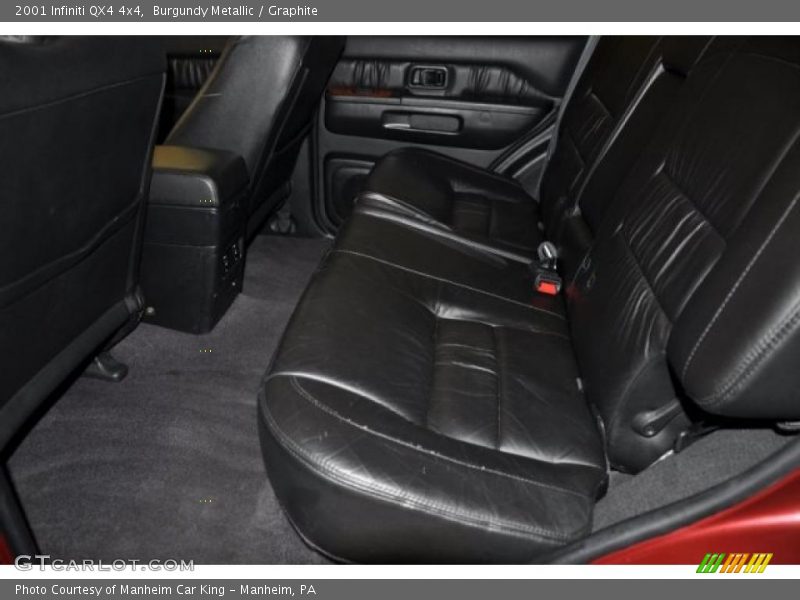 Burgundy Metallic / Graphite 2001 Infiniti QX4 4x4