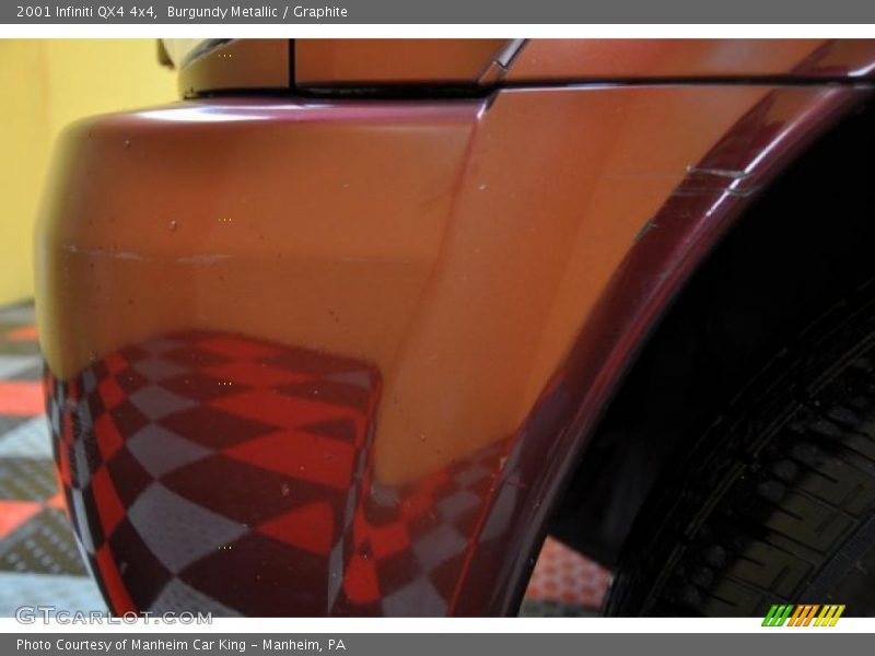 Burgundy Metallic / Graphite 2001 Infiniti QX4 4x4