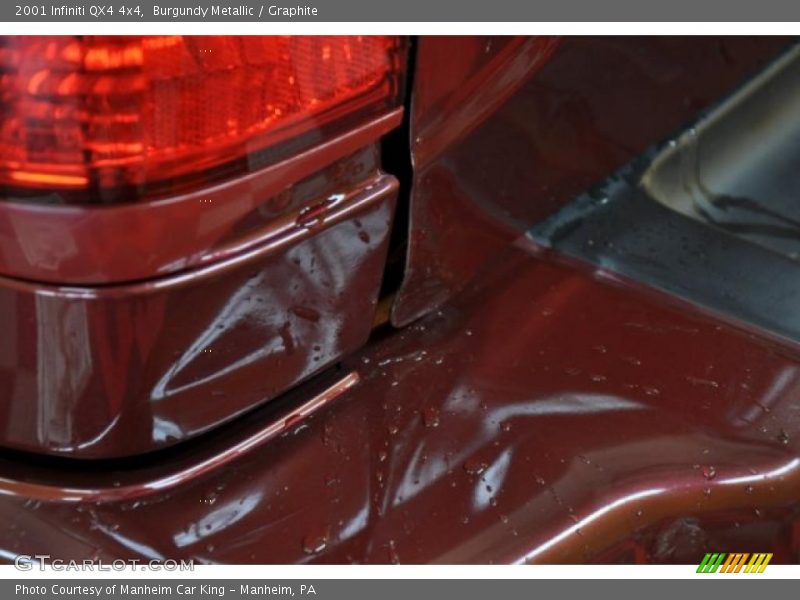 Burgundy Metallic / Graphite 2001 Infiniti QX4 4x4