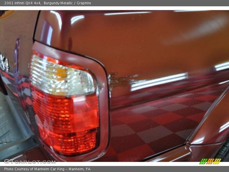 Burgundy Metallic / Graphite 2001 Infiniti QX4 4x4