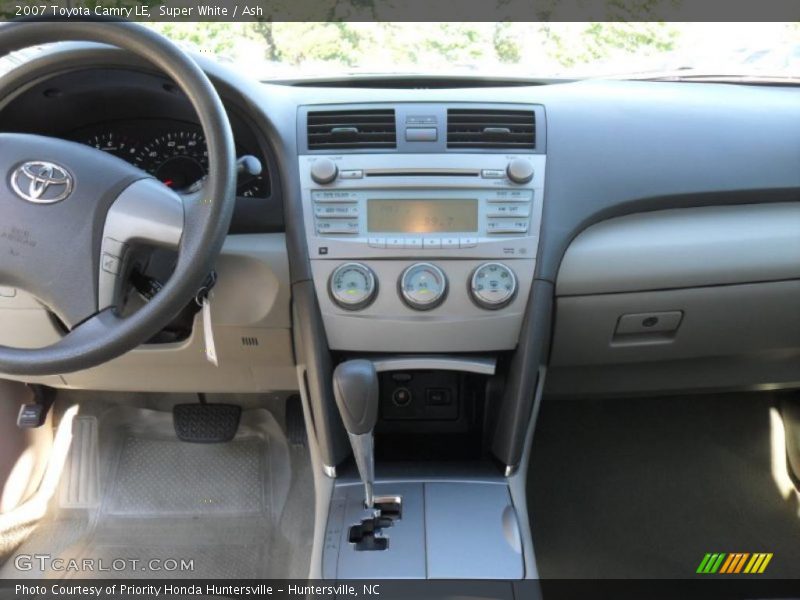 Super White / Ash 2007 Toyota Camry LE