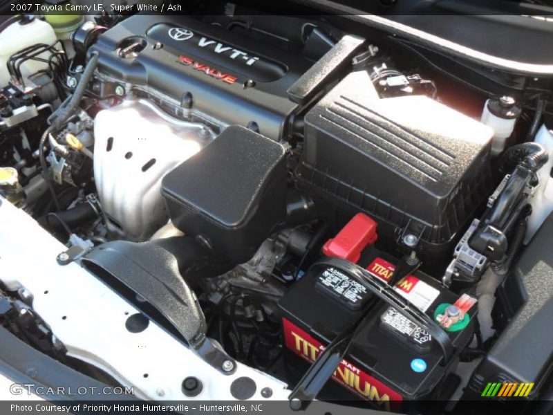 Super White / Ash 2007 Toyota Camry LE