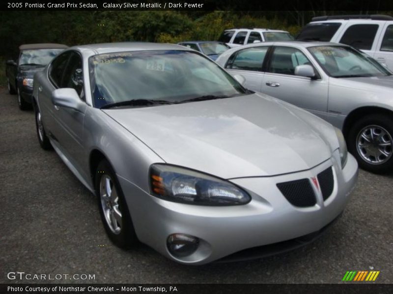 Galaxy Silver Metallic / Dark Pewter 2005 Pontiac Grand Prix Sedan