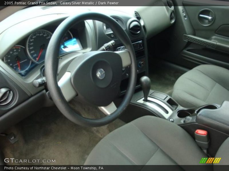 Galaxy Silver Metallic / Dark Pewter 2005 Pontiac Grand Prix Sedan
