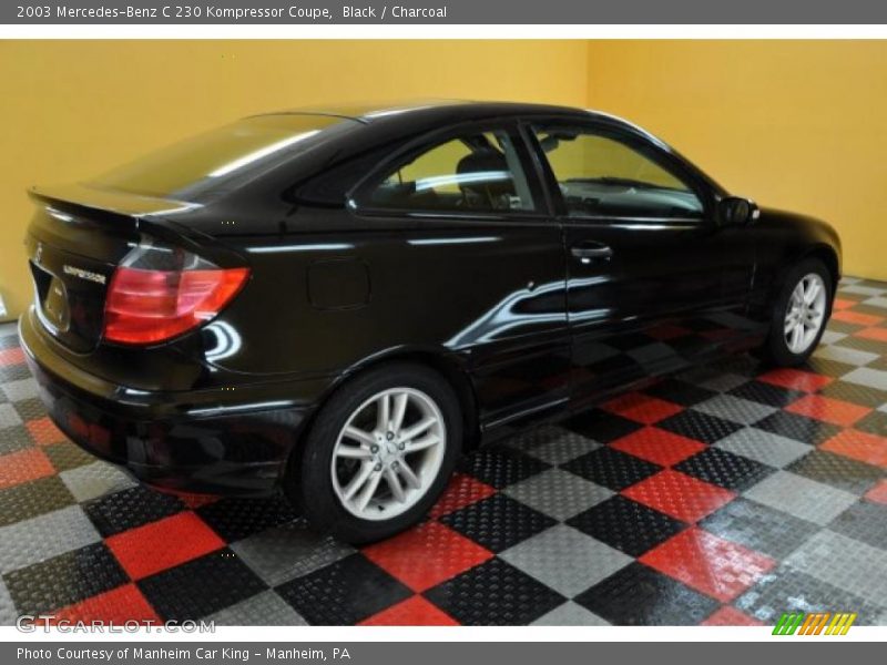 Black / Charcoal 2003 Mercedes-Benz C 230 Kompressor Coupe