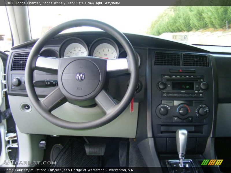  2007 Charger  Dark Slate Gray/Light Graystone Interior