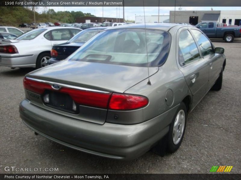 Spruce Green Metallic / Medium Parchment 1998 Ford Contour LX