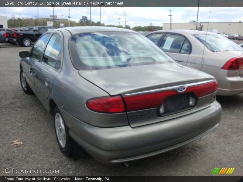 Spruce Green Metallic / Medium Parchment 1998 Ford Contour LX