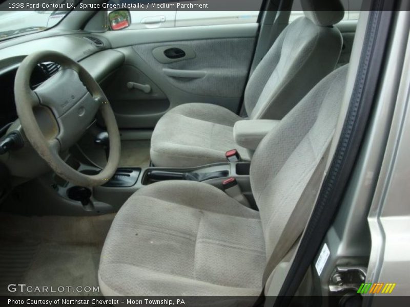 Spruce Green Metallic / Medium Parchment 1998 Ford Contour LX