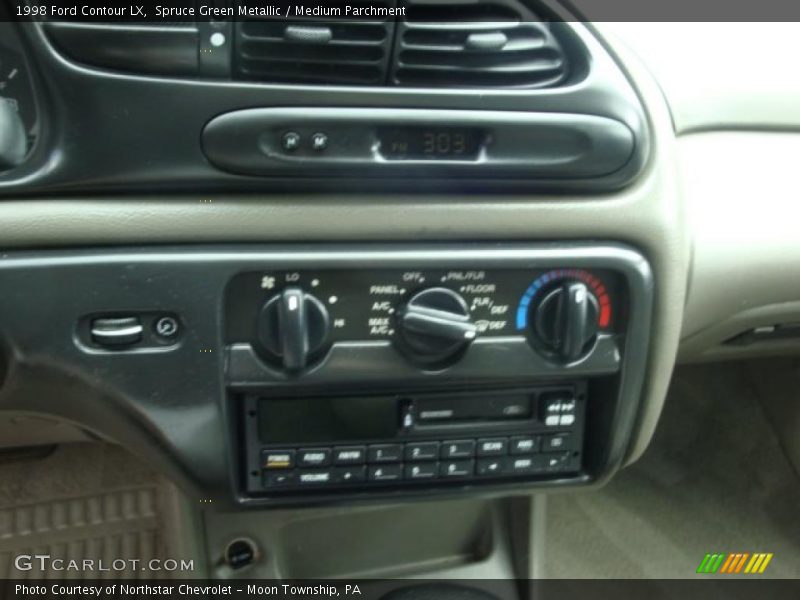 Spruce Green Metallic / Medium Parchment 1998 Ford Contour LX