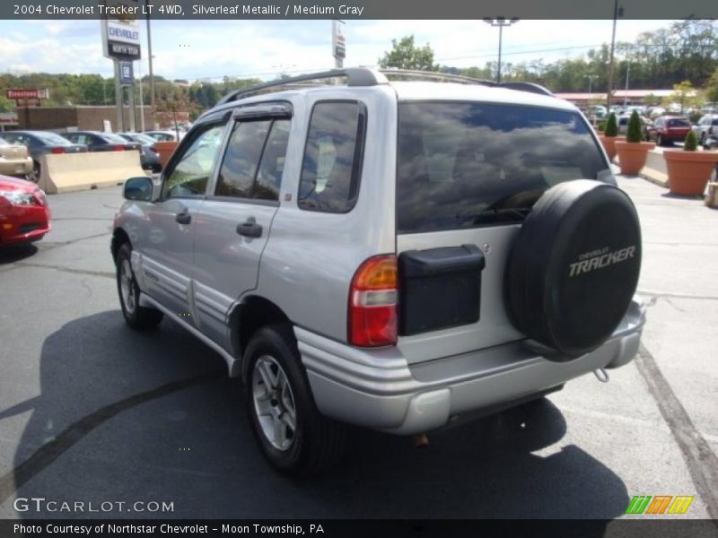 Silverleaf Metallic / Medium Gray 2004 Chevrolet Tracker LT 4WD