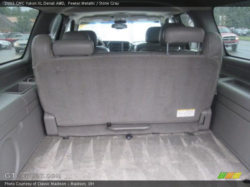 Pewter Metallic / Stone Gray 2003 GMC Yukon XL Denali AWD