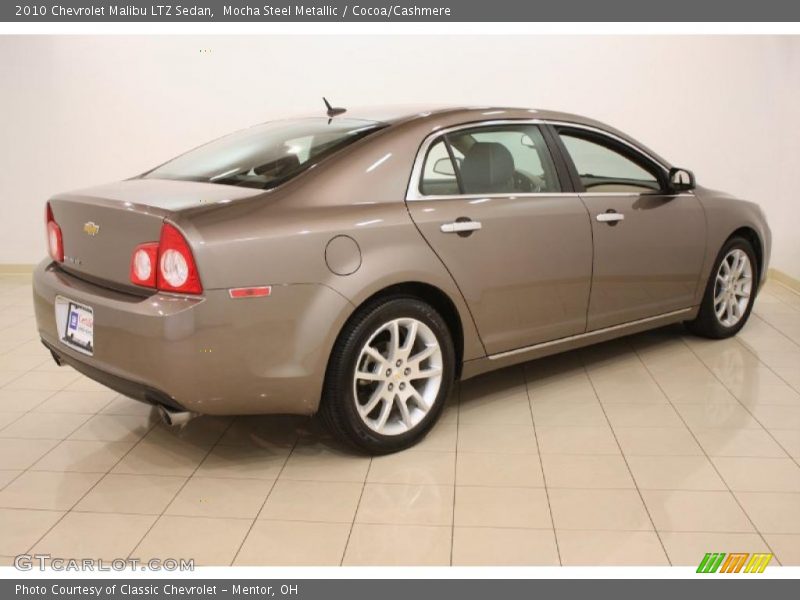 Mocha Steel Metallic / Cocoa/Cashmere 2010 Chevrolet Malibu LTZ Sedan