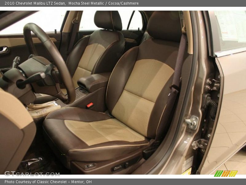Mocha Steel Metallic / Cocoa/Cashmere 2010 Chevrolet Malibu LTZ Sedan