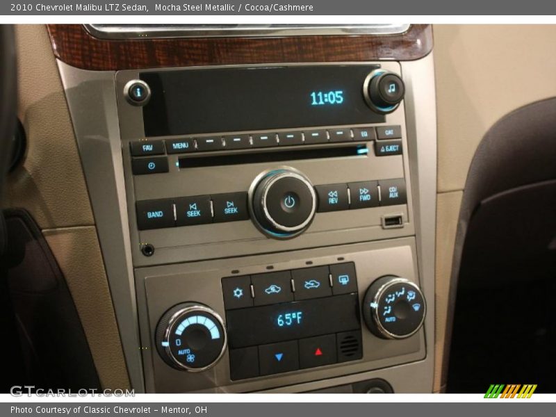 Mocha Steel Metallic / Cocoa/Cashmere 2010 Chevrolet Malibu LTZ Sedan