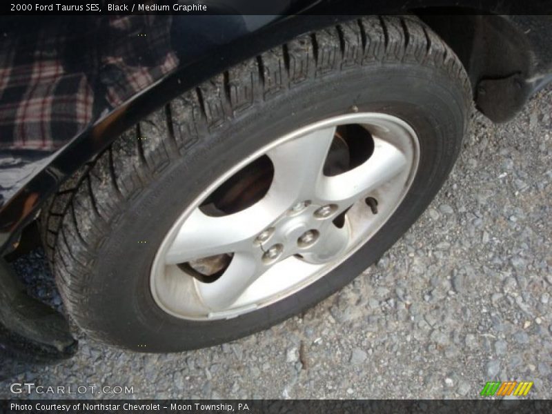 Black / Medium Graphite 2000 Ford Taurus SES