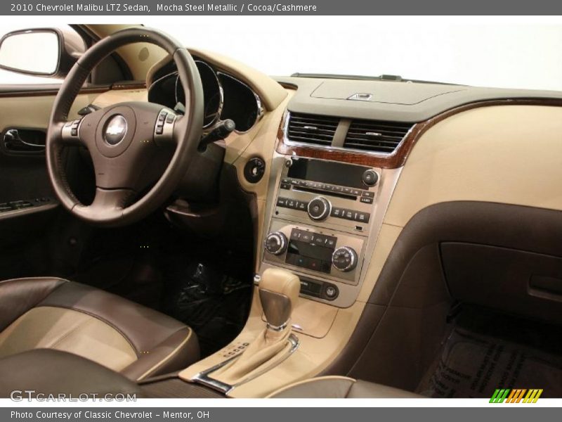 Mocha Steel Metallic / Cocoa/Cashmere 2010 Chevrolet Malibu LTZ Sedan