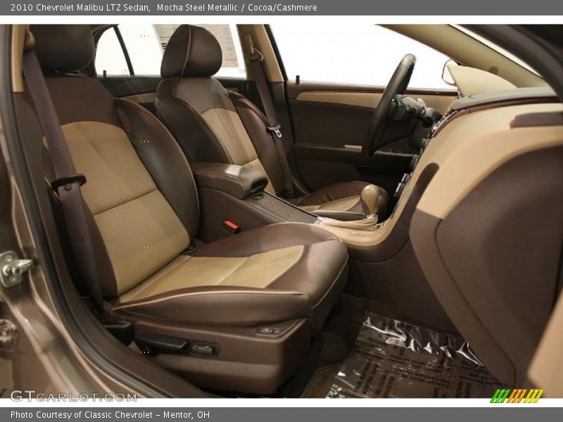 Mocha Steel Metallic / Cocoa/Cashmere 2010 Chevrolet Malibu LTZ Sedan