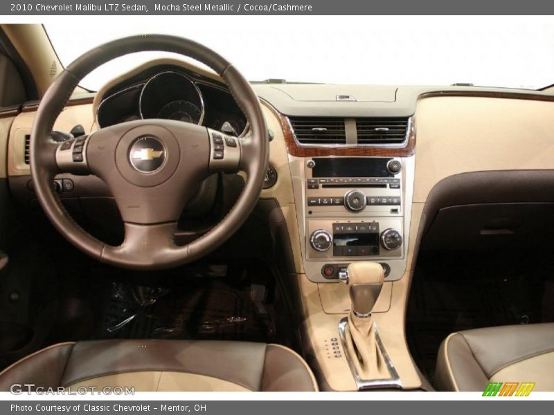 Mocha Steel Metallic / Cocoa/Cashmere 2010 Chevrolet Malibu LTZ Sedan