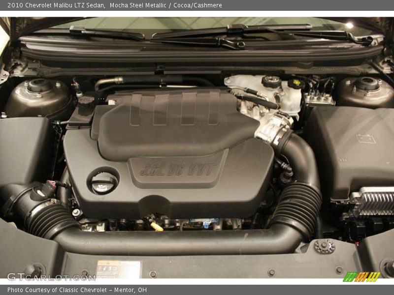 Mocha Steel Metallic / Cocoa/Cashmere 2010 Chevrolet Malibu LTZ Sedan